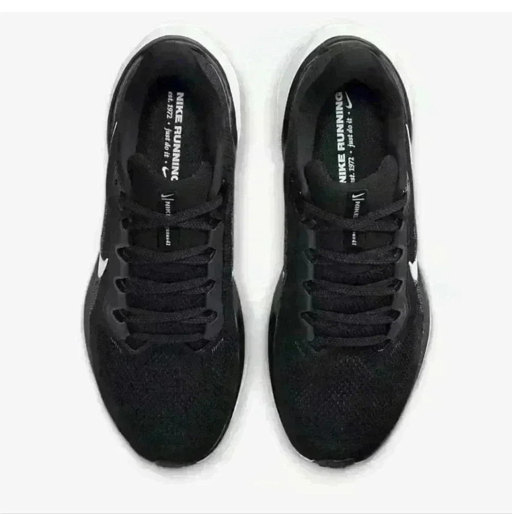 Bling Nike Pegasus 41 Womens Black Sneakers Shoes Customized with Crystals - Picture 5 of 6